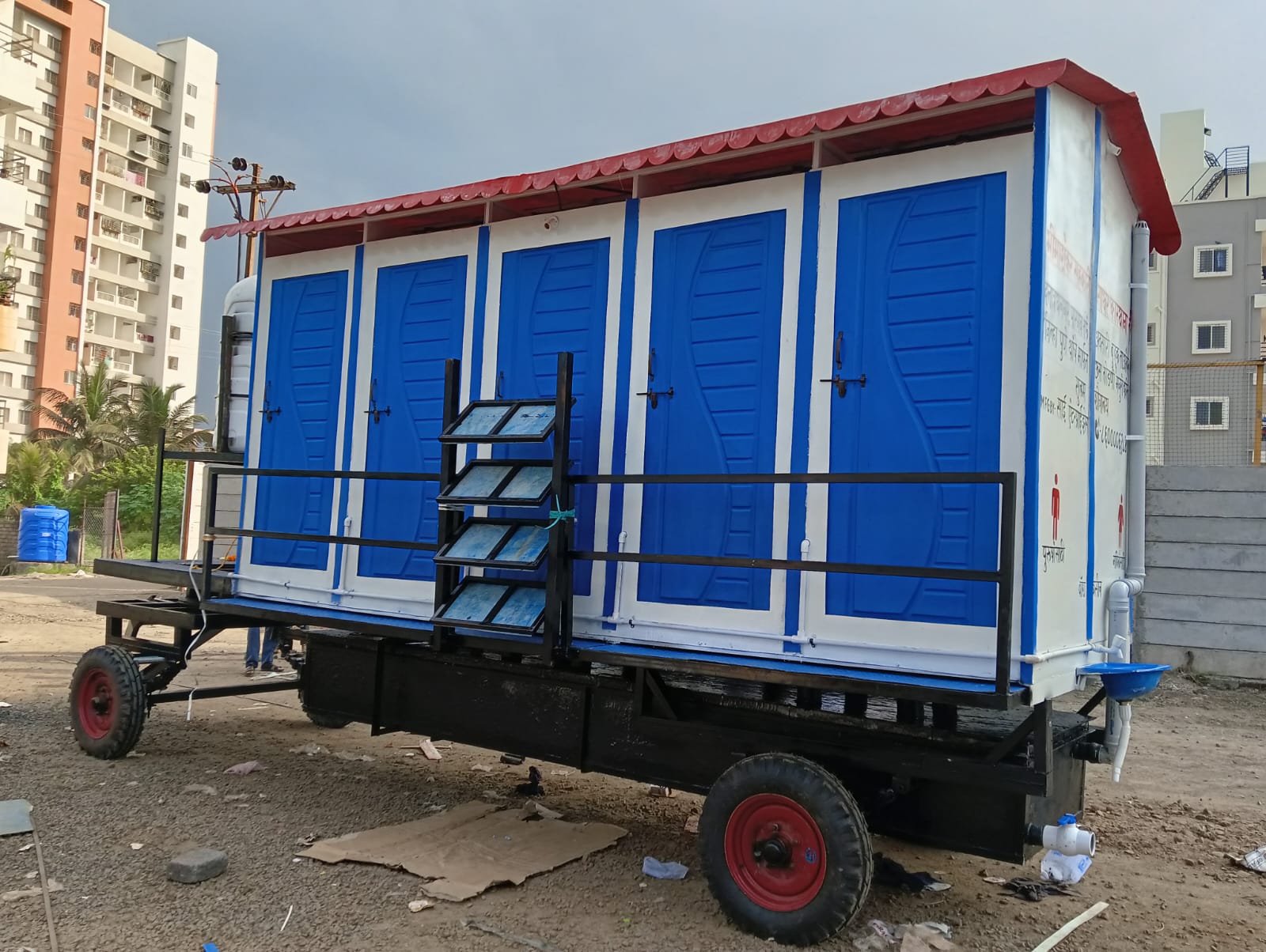 FRP Mobile Toilet Van 3