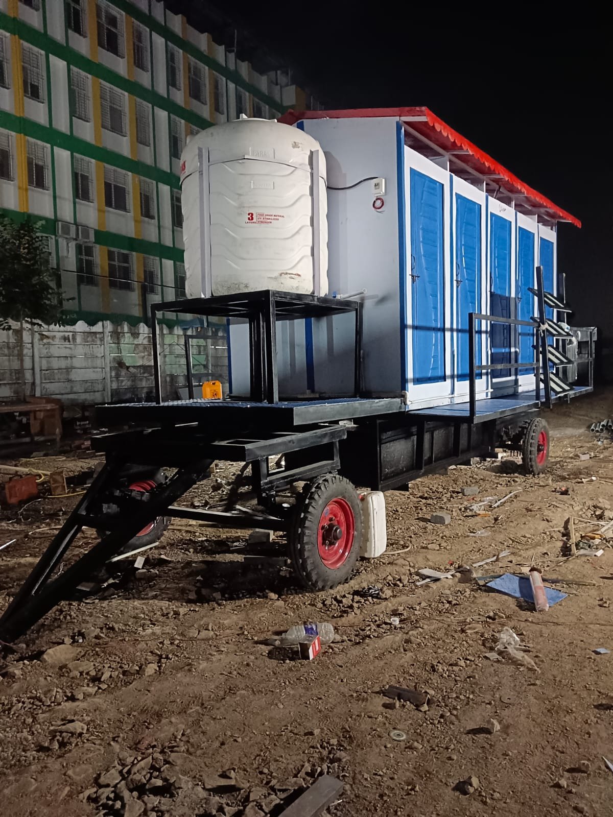 FRP Mobile Toilet Van 6
