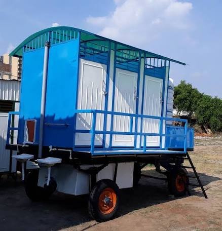 FRP Mobile Toilet Van 12