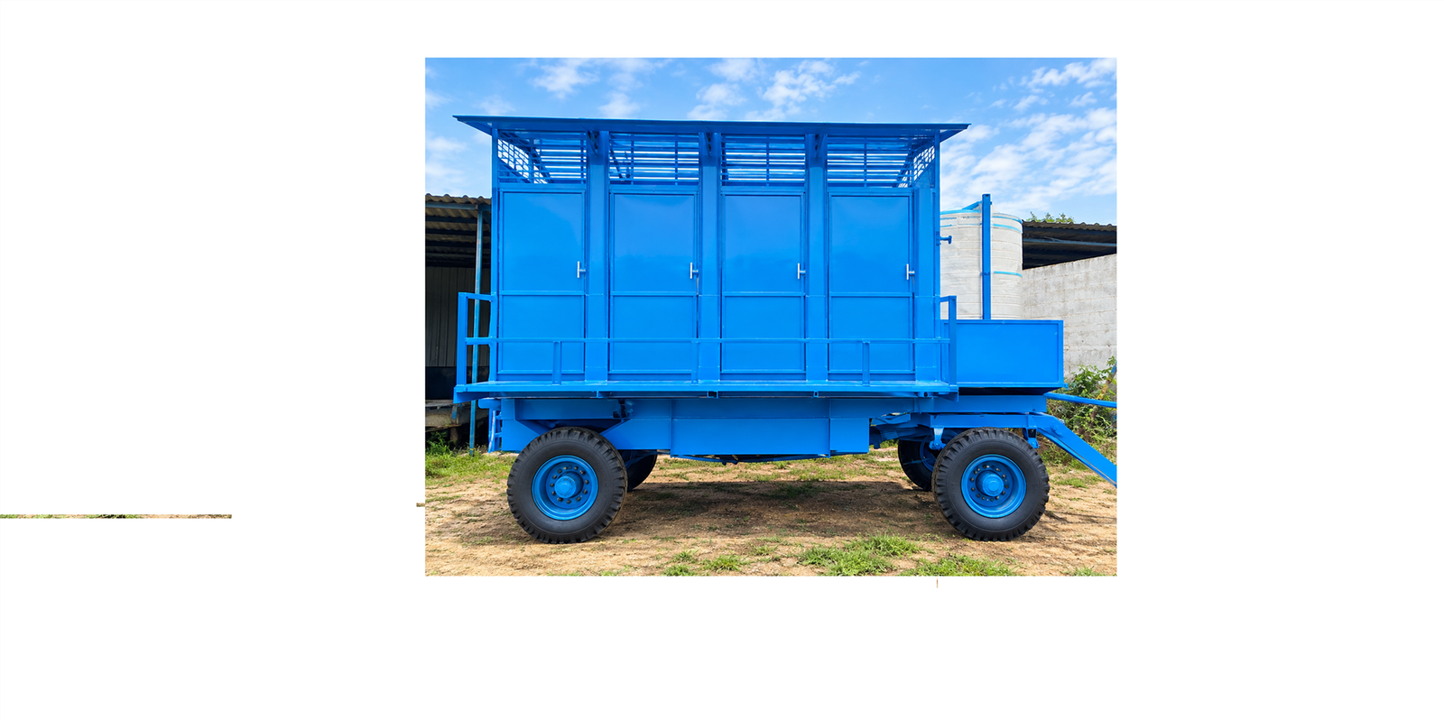 FRP Mobile Toilet Van 17